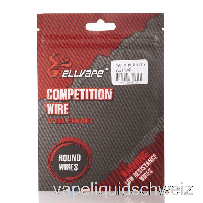 Hellvape N90 Competition Runddraht N90 – 25 G – 0,11 Ohm/Zoll Vape Schweiz